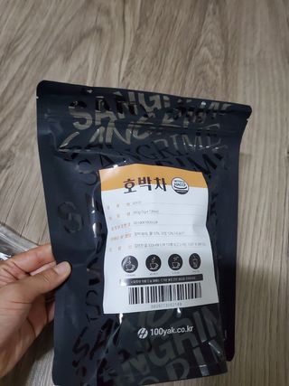 산그리메 국내산 호박차 100티백 대용량 삼각티백차 — 5점을 준 리뷰어가 2021년 6월 올린 사용 사진