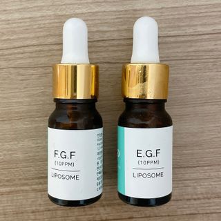 랑팡 EGF+FGF 10ppm 리포좀 앰플 원액 10ml — 4점을 준 리뷰어가 2021년 11월 올린 사용 사진