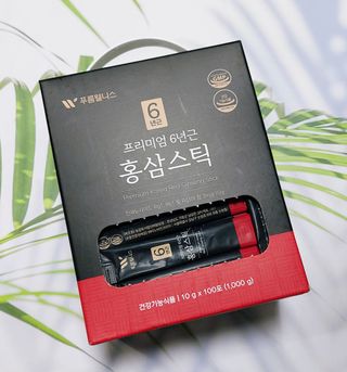 [푸름웰니스] 프리미엄 6년근 홍삼스틱 3mg x 100포 — 5점을 준 리뷰어가 2022년 2월 올린 사용 사진