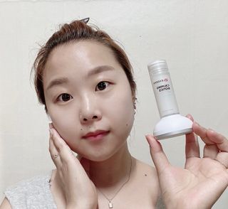 리더스코스메틱 리더스 카밍 페이스 쿨러 + 카밍 바이오틱스 앰플 — 5점을 준 리뷰어가 2021년 8월 올린 사용 사진