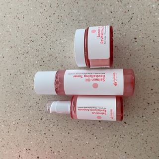 아이앤립 / EYENLIP 아이앤립 연어오일 리바이탈라이징 토너+앰플+크림 3종 세트 — 5점을 준 리뷰어가 2021년 6월 올린 사용 사진