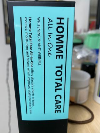 Dr.느루벗 느루벗 옴므 토탈 케어 올인원 118ml 남자 남성 스킨 로션 에센스 크림 화장품 — 5점을 준 리뷰어가 2021년 5월 올린 사용 사진