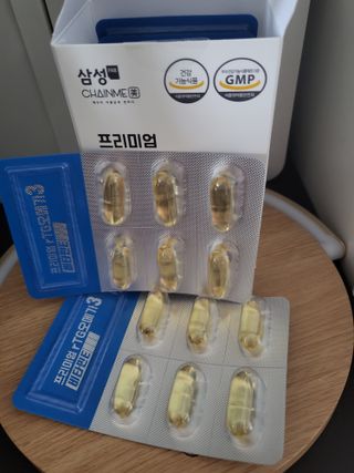체인미 프리미엄 rTG 오메가3 비타민E 850mg x 30캡슐 — 5점을 준 리뷰어가 2021년 11월 올린 사용 사진