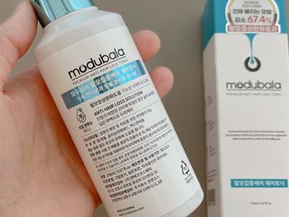 모두발라 탈모집중케어 헤어토닉 — 5점을 준 리뷰어가 2021년 12월 올린 사용 사진