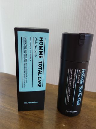 Dr.느루벗 느루벗 옴므 토탈 케어 올인원 118ml 남자 남성 스킨 로션 에센스 크림 화장품 — 4점을 준 리뷰어가 2021년 2월 올린 사용 사진
