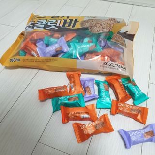 델리스 오트 밀키 초콜릿 바 — 5점을 준 리뷰어가 2022년 4월 올린 사용 사진