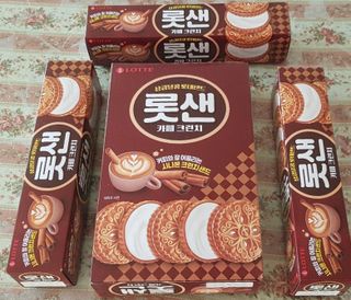 롯데제과 롯샌 카페크런치 — 5점을 준 리뷰어가 2021년 10월 올린 사용 사진