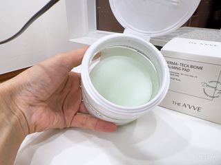 디에이브 더마-테카 바이옴 카밍패드 60매 — 5점을 준 리뷰어가 2022년 11월 올린 사용 사진