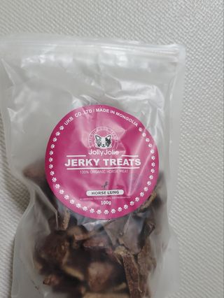 [졸리졸리]말 폐(HORSE LUNG) — 5점을 준 리뷰어가 2023년 2월 올린 사용 사진
