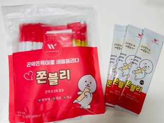 [푸름웰니스] 맛있는 곡물 및 곤약쫀득이 쫀블리 — 5점을 준 리뷰어가 2021년 12월 올린 사용 사진