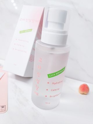 [시카앰플] 묘오한 고마진정할때 진정 스프레이 앰플 150ml — 5점을 준 리뷰어가 2021년 3월 올린 사용 사진