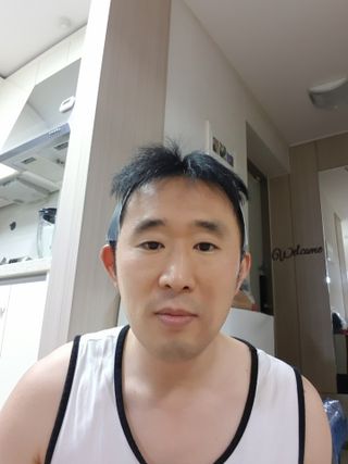 블랙몬스터 다운펌 프로 키트 — 5점을 준 리뷰어가 2021년 8월 올린 사용 사진