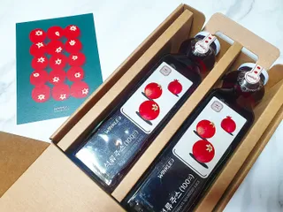 [바이윙클] 페르시아 유기농 석류 착즙주스 750ml 2병 + 선물박스 세트 — 4점을 준 리뷰어가 2022년 2월 올린 사용 사진