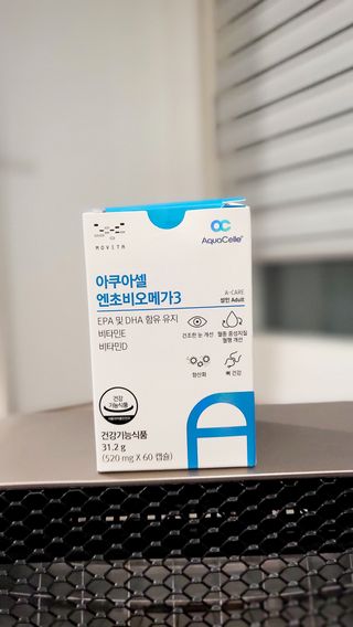 메디포스트 모비타 아쿠아셀 엔초비오메가3 60캡슐 — 5점을 준 리뷰어가 2023년 1월 올린 사용 사진