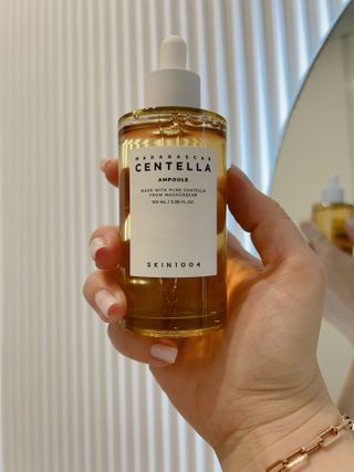 [스킨1004] 마다가스카르 센텔라 앰플 100ml — 5점을 준 리뷰어가 2024년 5월 올린 사용 사진