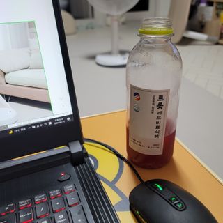 트롯전통식혜 트롯레드비트식혜 1리터 +500리터 — 5점을 준 리뷰어가 2021년 6월 올린 사용 사진