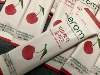 이롬 erom 타트체리 콜라겐 — 5점을 준 리뷰어가 2021년 4월 올린 사용 사진