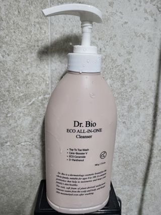닥터바이오 에코 올인원 클렌저 500g — 5점을 준 리뷰어가 2023년 8월 올린 사용 사진