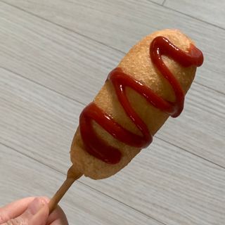 오마뎅 한우핫도그 — 5점을 준 리뷰어가 2021년 5월 올린 사용 사진