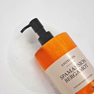 아소윤 기분좋은 향기 부드러운 거품 스파맨션 바디클렌져 5종 중 택1 + 마리아띠 샴푸두피볼 3종 중 1 랜덤발송 — 5점을 준 리뷰어가 2021년 7월 올린 사용 사진