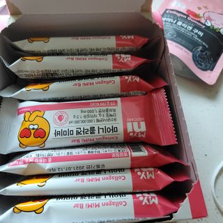 일동제약 마이니 마이니 늘씬날씬 콜라겐 세트 — 5점을 준 리뷰어가 2021년 3월 올린 사용 사진
