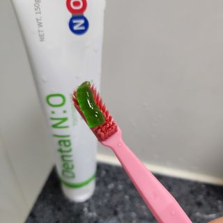 프리마인 유해균 뿐만 아니라 유익균까지 씻어내는 치약은 그만, 건강한 구강환경을 만드는 덴탈엔오 — 5점을 준 리뷰어가 2023년 3월 올린 사용 사진
