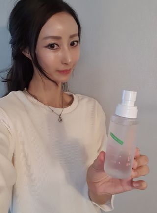 [시카앰플] 묘오한 고마진정할때 진정 스프레이 앰플 150ml — 5점을 준 리뷰어가 2021년 3월 올린 사용 사진