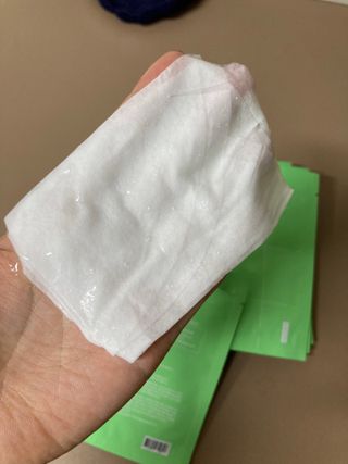 방방곳곳 편림초 수분진정 화이트닝 마스크팩 — 5점을 준 리뷰어가 2022년 9월 올린 사용 사진