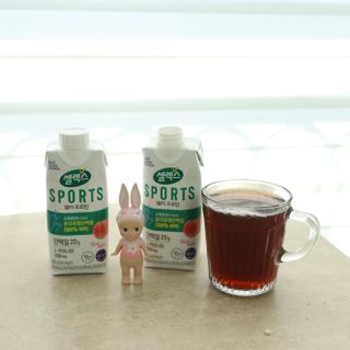 셀렉스스포츠 셀렉스 스포츠 웨이 프로틴 복숭아_ 330ml x 12팩 — 5점을 준 리뷰어가 2021년 3월 올린 사용 사진