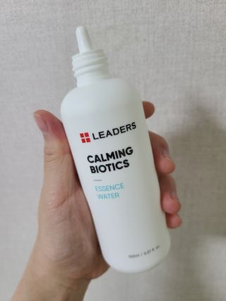 리더스코스메틱 리더스 카밍 바이오틱스 에센스 워터 — 5점을 준 리뷰어가 2021년 4월 올린 사용 사진