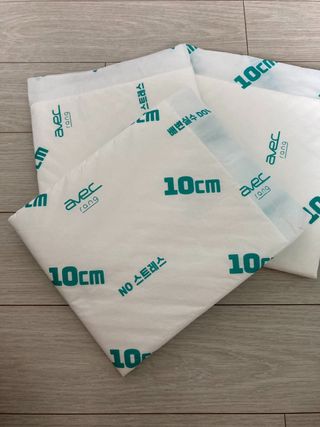 아베크 펫 와이드 프리미엄 중형 애견 강아지 배변 패드 54매 1팩 45g — 5점을 준 리뷰어가 2021년 7월 올린 사용 사진