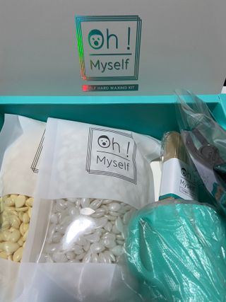 피비에스코리아 [오마이셀프] 셀프왁싱키트 — 5점을 준 리뷰어가 2021년 11월 올린 사용 사진