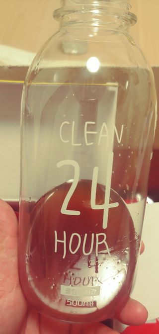 클린24시간 레드박스 1BOX(5포) + 전용보틀(500ml) — 5점을 준 리뷰어가 2024년 3월 올린 사용 사진