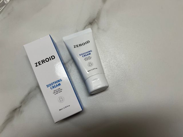 제로이드 수딩 크림 리뷰 사진