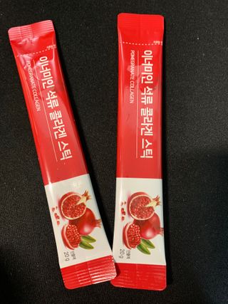 이너미인 석류 콜라겐 스틱 — 5점을 준 리뷰어가 2021년 1월 올린 사용 사진