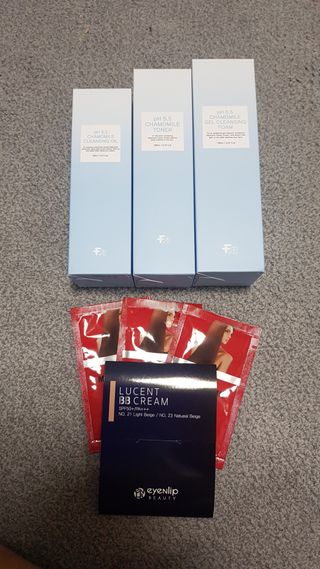페브유 / FABYOU 페브유 pH5.5 캐모마일 젤 클렌징 폼 + 클렌징 오일 + 토너 3종 세트 — 5점을 준 리뷰어가 2021년 7월 올린 사용 사진