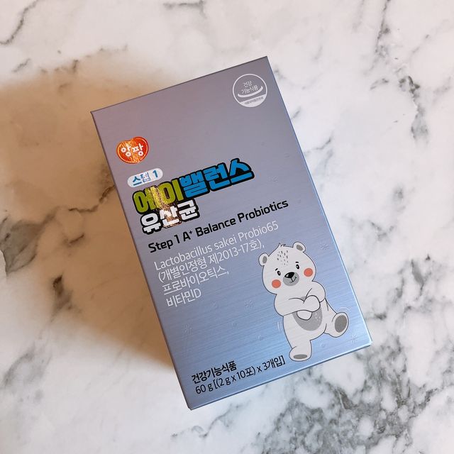 앙팡 스텝1 에이밸런스 유산균 2000mg x 30포 리뷰 사진
