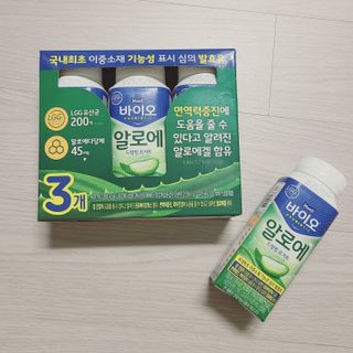 LIVE 매일바이오 알로에 드링킹 요거트 — 5점을 준 리뷰어가 2022년 4월 올린 사용 사진