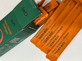 아임오 모로오렌지 콜라겐 1box (14포) — 5점을 준 리뷰어가 2023년 3월 올린 사용 사진