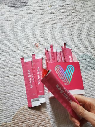 필리브 비주얼 브이스틱 — 5점을 준 리뷰어가 2021년 6월 올린 사용 사진