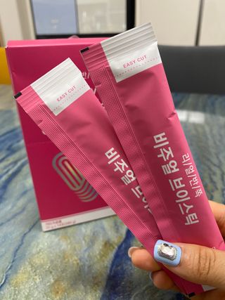 필리브 비주얼 브이스틱 — 5점을 준 리뷰어가 2021년 6월 올린 사용 사진