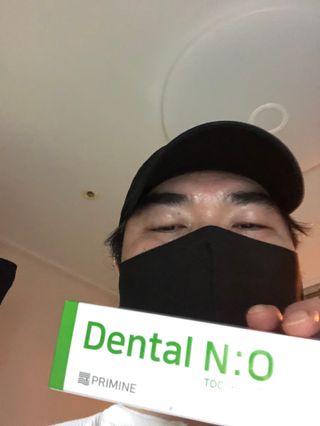 프리마인 유해균 뿐만 아니라 유익균까지 씻어내는 치약은 그만, 건강한 구강환경을 만드는 덴탈엔오 — 5점을 준 리뷰어가 2022년 10월 올린 사용 사진