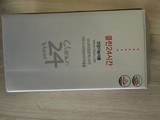 클린24시간 1BOX(5포) + 전용보틀(500ml) — 4.5점을 준 리뷰어가 2022년 8월 올린 사용 사진