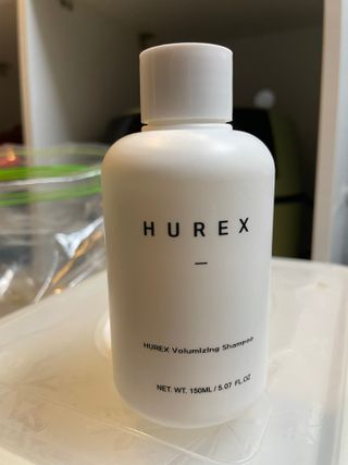 [HUREX] 휴렉스 볼류마이징 탈모완화 기능성 샴푸 150ml x 2개 — 4점을 준 리뷰어가 2021년 9월 올린 사용 사진