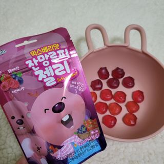 [팔도] 잔망루피젤리 믹스베리맛 42g 8개 — 5점을 준 리뷰어가 2022년 2월 올린 사용 사진