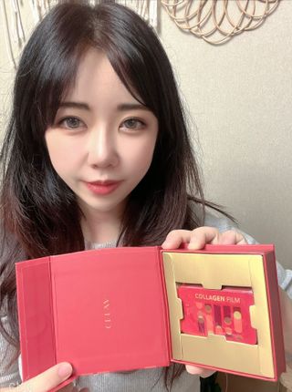프리마인 귀족의 콜라겐, 92배 흡수율. 럭셔리 프리미엄 CH.V콜라겐필름 30매 — 5점을 준 리뷰어가 2022년 4월 올린 사용 사진