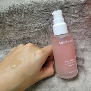 산다화 더블 이펙트 안티 링클 세럼 50ml — 5점을 준 리뷰어가 2023년 1월 올린 사용 사진