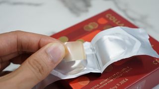 프리마인 귀족의 콜라겐, 92배 흡수율. 럭셔리 프리미엄 셀라브 콜라겐필름 30매 — 5점을 준 리뷰어가 2021년 11월 올린 사용 사진