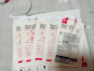 클린24시간 공팔밀쉐이크 1세트 (5개) — 5점을 준 리뷰어가 2023년 5월 올린 사용 사진