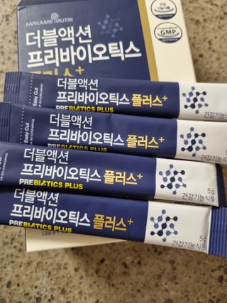 메이준뉴트리 더블액션 프리바이오틱스 플러스+ — 5점을 준 리뷰어가 2021년 5월 올린 사용 사진